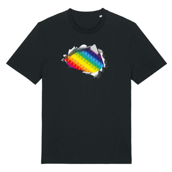 "PRIDE INSIDE" T-Shirt NBG PRIDE 2025 - SCHWARZ – Bild 2