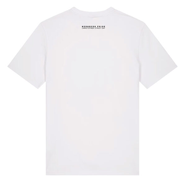 "PRIDE INSIDE" T-Shirt NBG PRIDE 2025 - WEISS – Bild 3